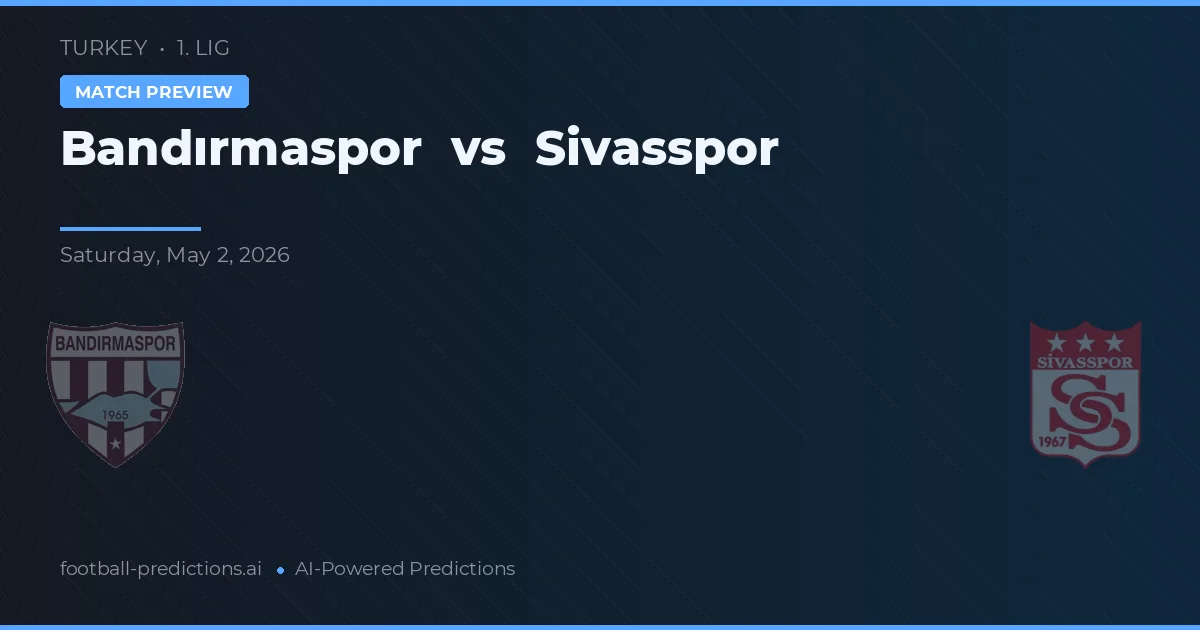 Bandırmaspor vs Sivasspor preview