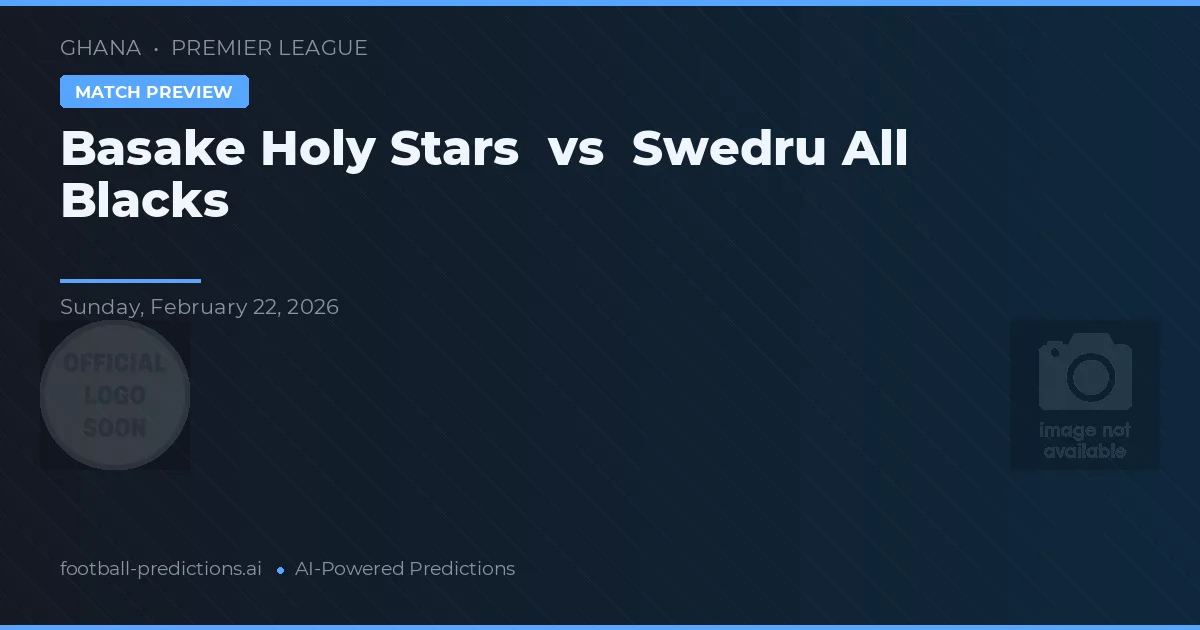 Estrellas Sagradas Basake vs Swedru All Blacks — pronóstico y previa del partido