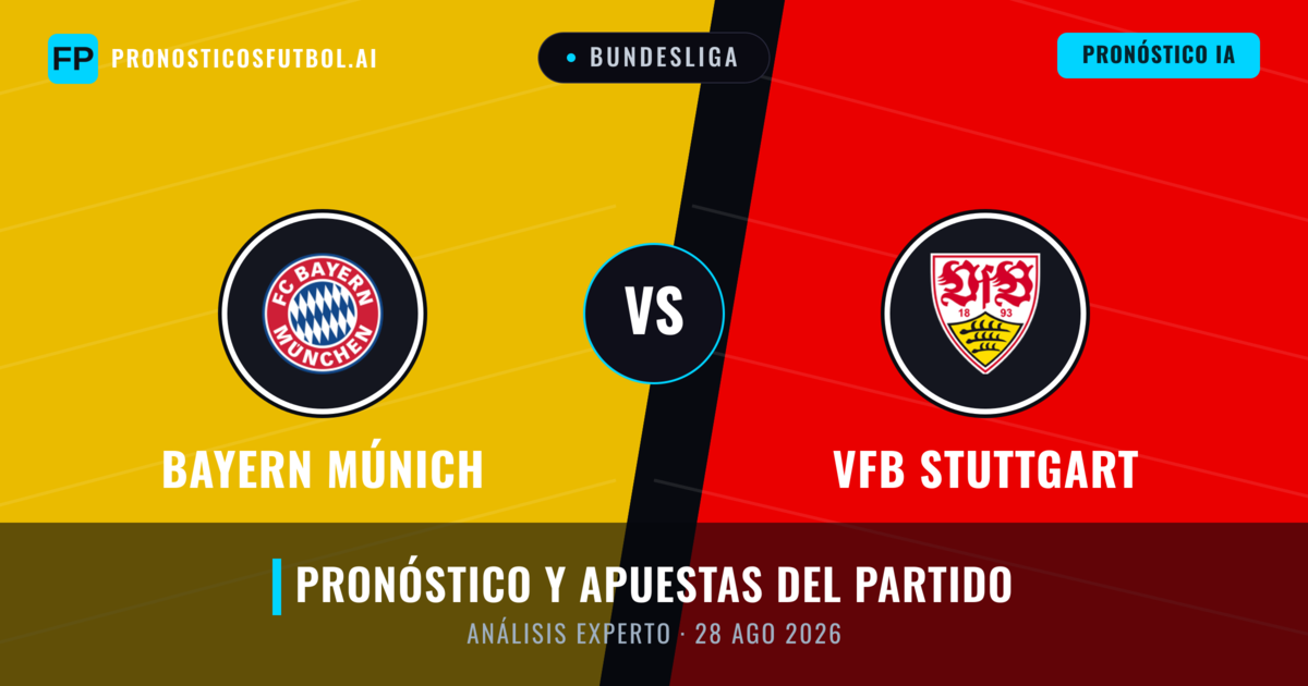 Bayern Múnich vs VfB Stuttgart — pronóstico y previa del partido