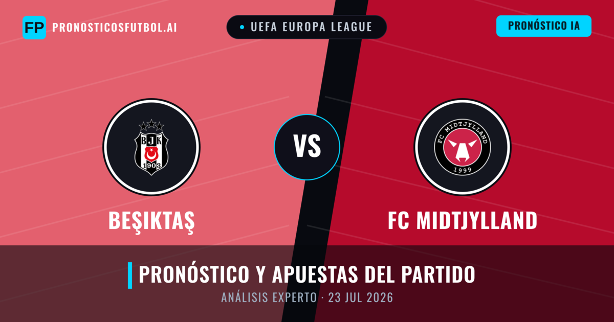 Beşiktaş vs FC Midtjylland — pronóstico y previa del partido