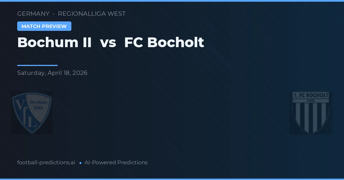Boca Juniors II vs FC Bocholt — pronóstico y previa del partido