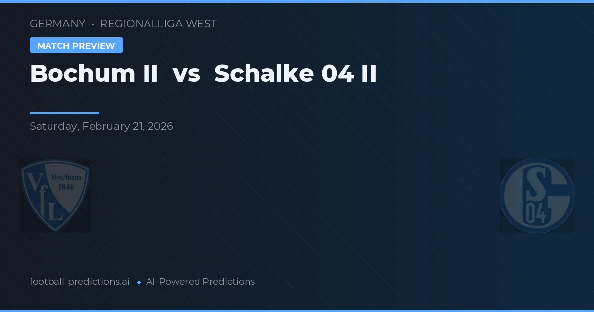 Boca Juniors II vs Schalke 04 II — pronóstico y previa del partido