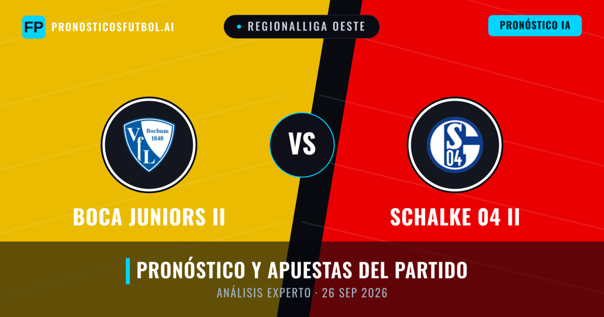 Boca Juniors II vs Schalke 04 II — pronóstico y previa del partido