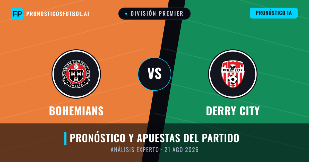 Bohemians vs Derry City — pronóstico y previa del partido