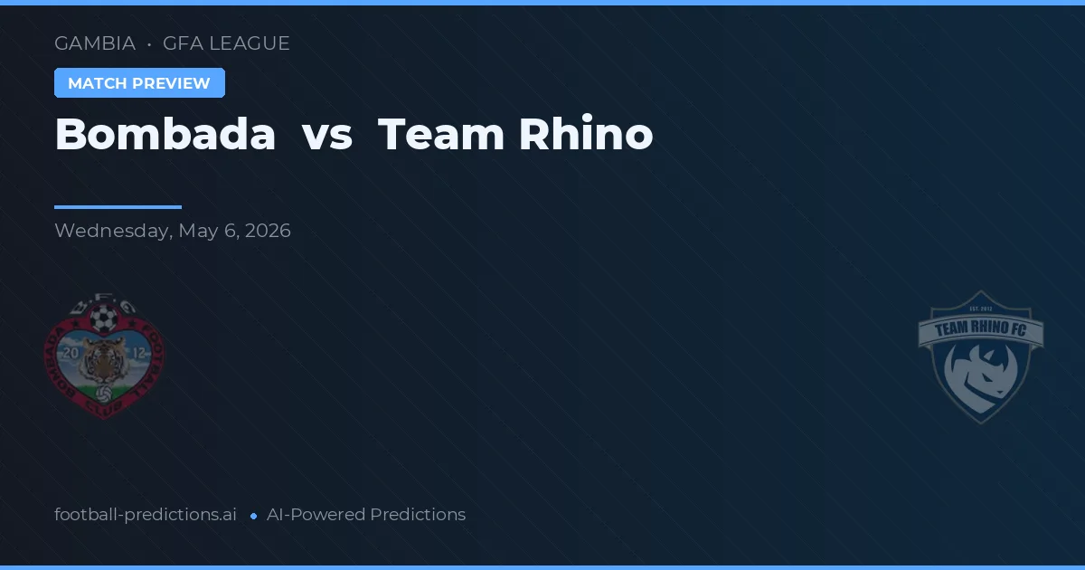 Bombada vs Team Rinoceronte preview