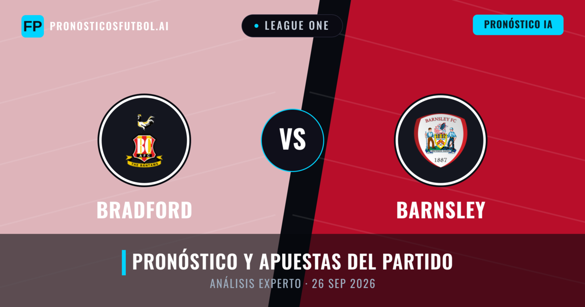 Bradford vs Barnsley — pronóstico y previa del partido