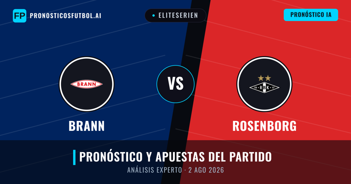 Brann vs Rosenborg — pronóstico y previa del partido