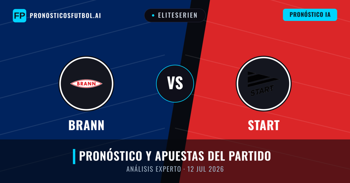 Brann vs Start — pronóstico y previa del partido
