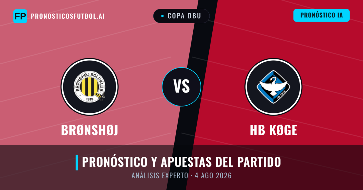 Brønshøj vs HB Køge — pronóstico y previa del partido