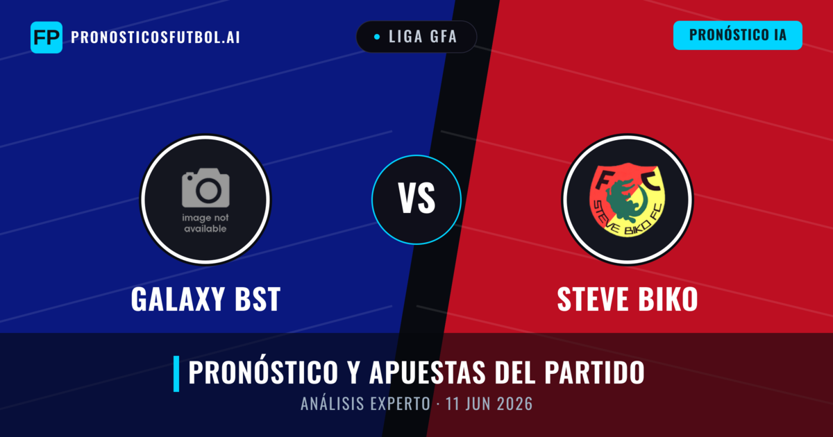 Galaxy BST vs Steve Biko — pronóstico y previa del partido