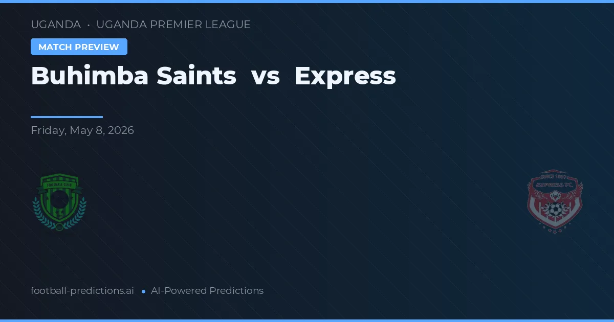 Santos Buhimba vs Express — pronóstico y previa del partido