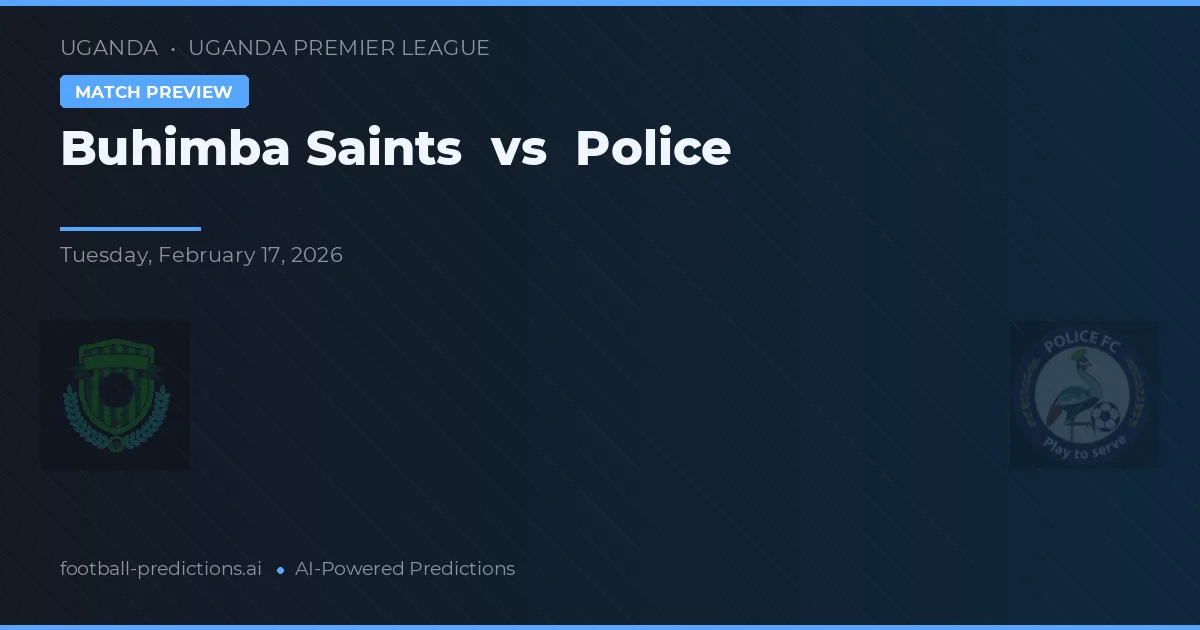 Santos Buhimba vs Policía — pronóstico y previa del partido