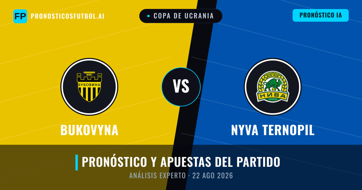 Nyva Ternopil vs Bukovyna — pronóstico y previa del partido