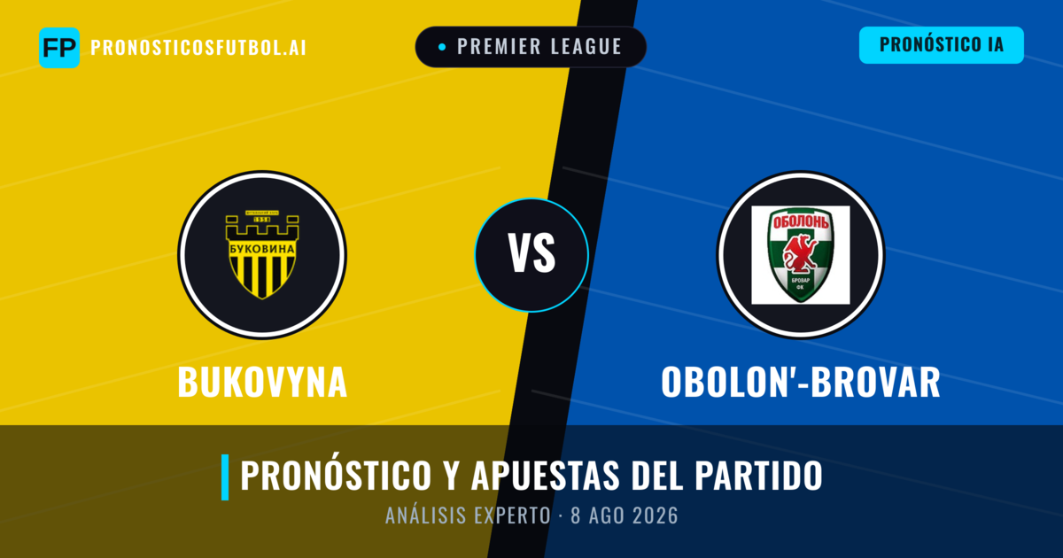 Bukovyna vs Obolon'-Brovar — pronóstico y previa del partido