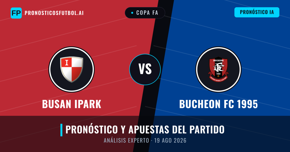 Busan IPark vs Bucheon FC 1995 — pronóstico y previa del partido