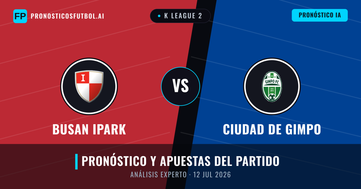 Busan IPark vs Ciudad de Gimpo — pronóstico y previa del partido