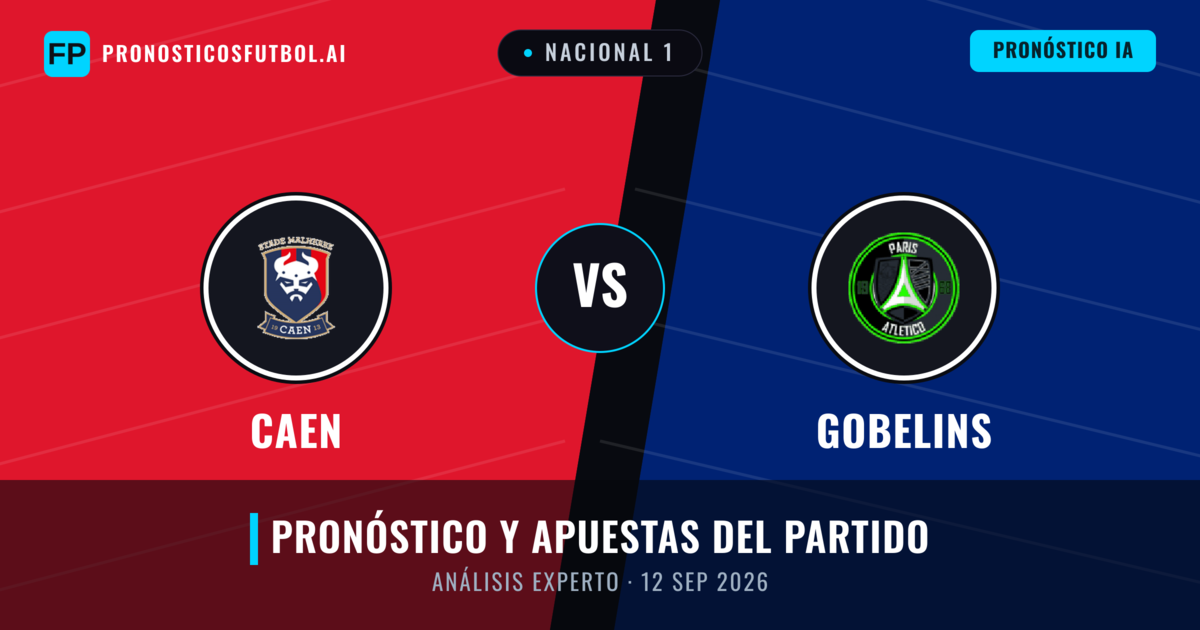 Caen vs Gobelins — pronóstico y previa del partido