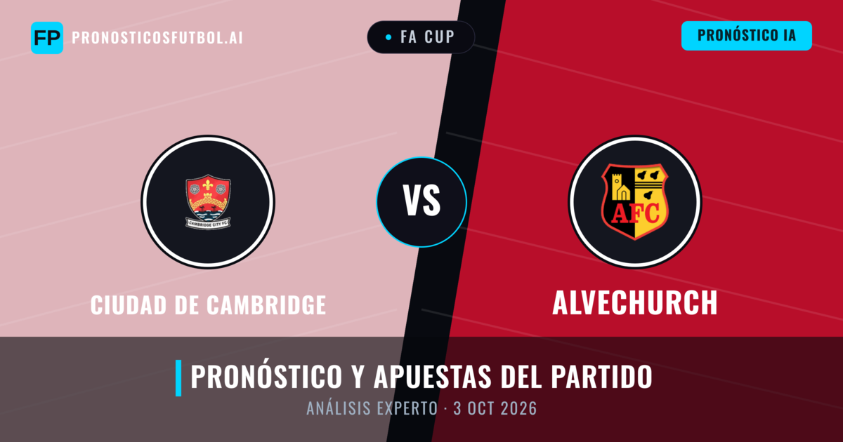Ciudad de Cambridge vs Alvechurch — pronóstico y previa del partido