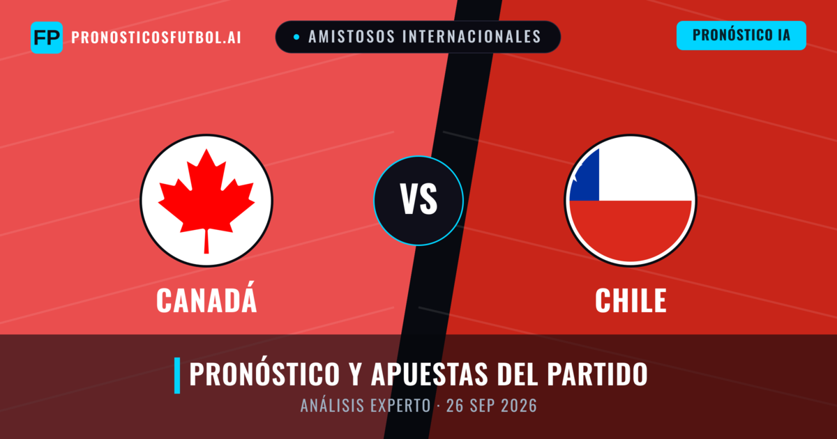 Canadá vs Chile — pronóstico y previa del partido