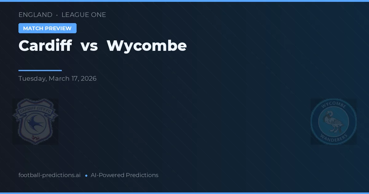 Cardiff vs Wycombe Wanderers — pronóstico y previa del partido