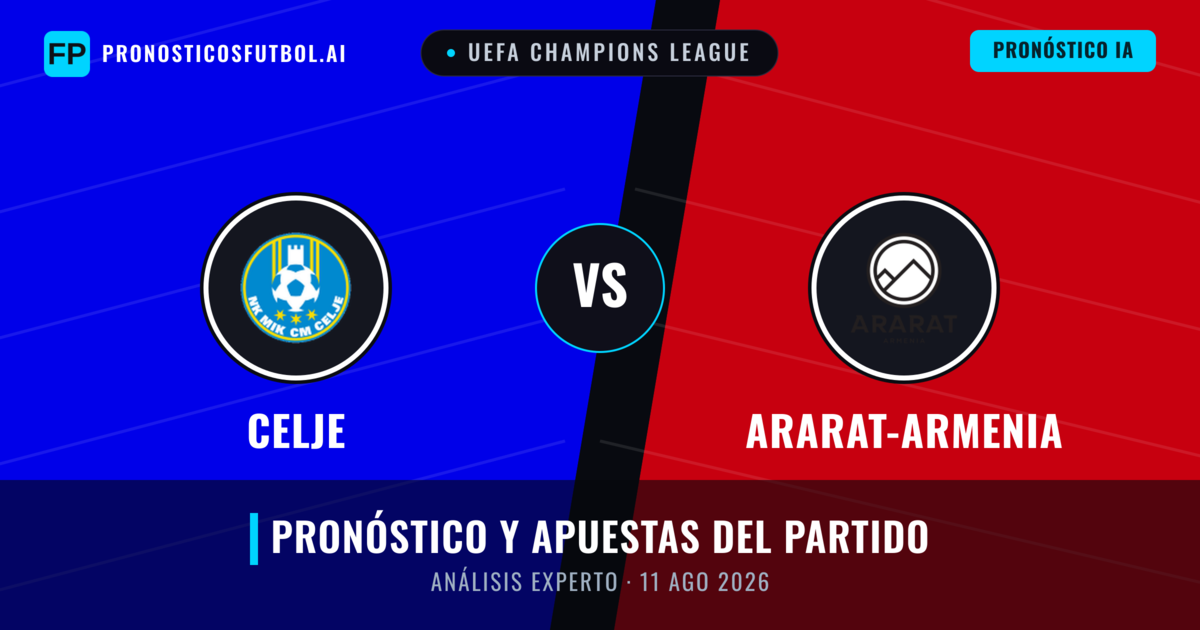 Celje vs Ararat-Armenia — pronóstico y previa del partido