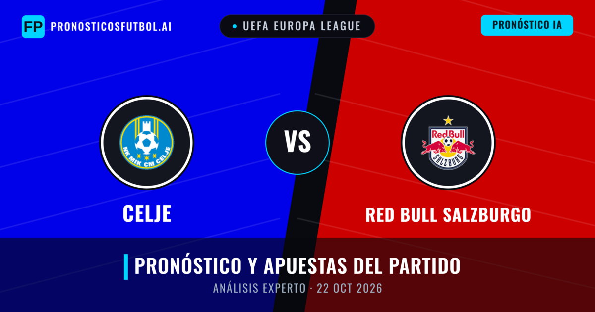 Celje vs Red Bull Salzburgo — pronóstico y previa del partido