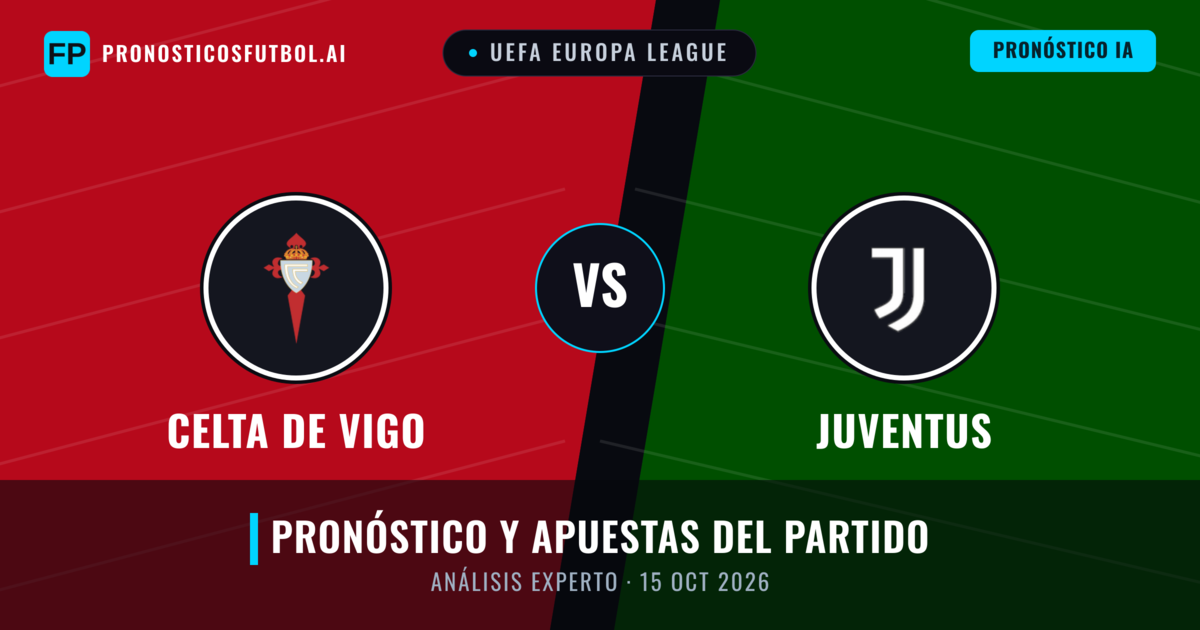 Celta de Vigo vs Juventus — pronóstico y previa del partido