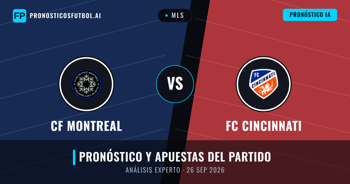 CF Montreal vs FC Cincinnati — pronóstico y previa del partido