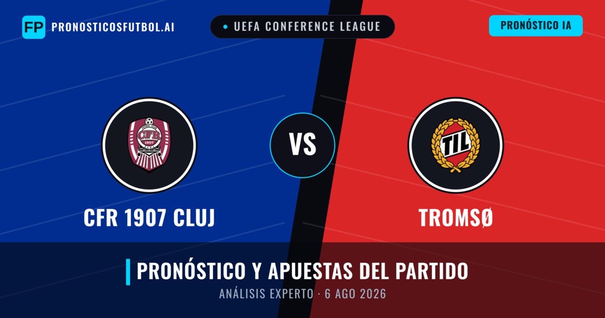 CFR 1907 Cluj vs Tromsø — pronóstico y previa del partido
