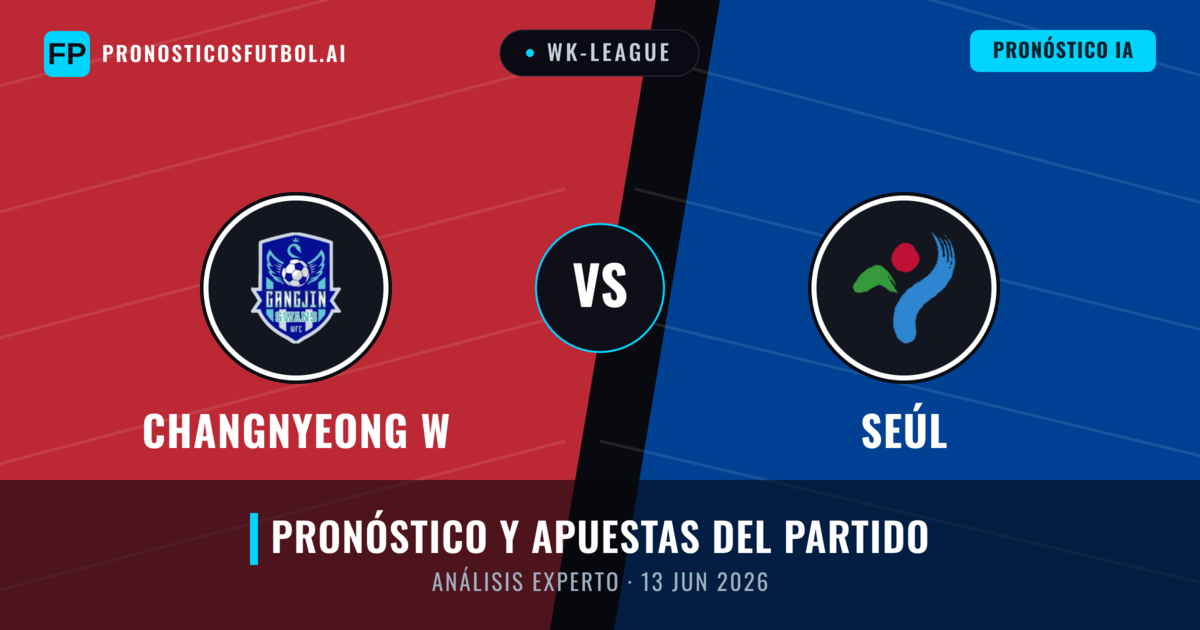 Changnyeong W vs Seúl — pronóstico y previa del partido