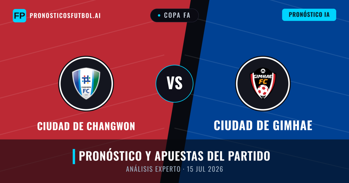 Ciudad de Changwon vs Ciudad de Gimhae — pronóstico y previa del partido