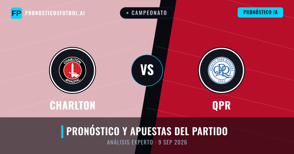 Charlton vs QPR — pronóstico y previa del partido