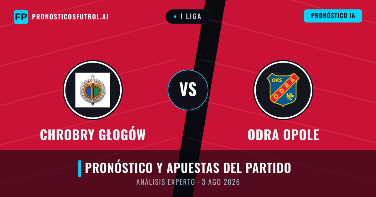 Chrobry Głogów vs Odra Opole — pronóstico y previa del partido