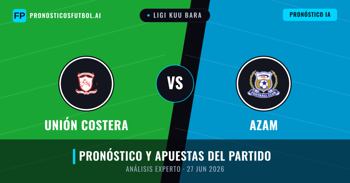 Unión Costera vs Azam — pronóstico y previa del partido