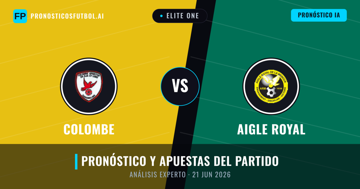 Colombe vs Aigle Royal — pronóstico y previa del partido