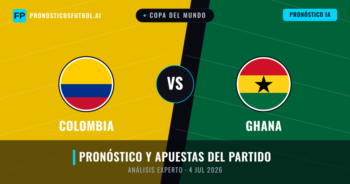 Colombia vs Ghana — pronóstico y previa del partido