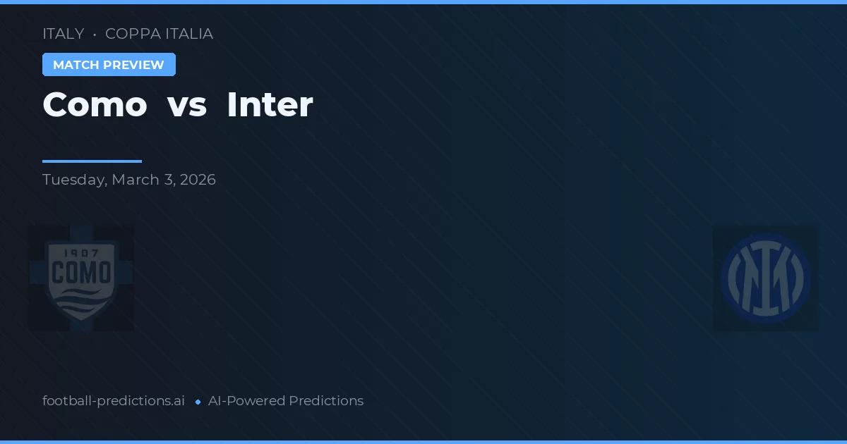 Como vs Internazionale — pronóstico y previa del partido