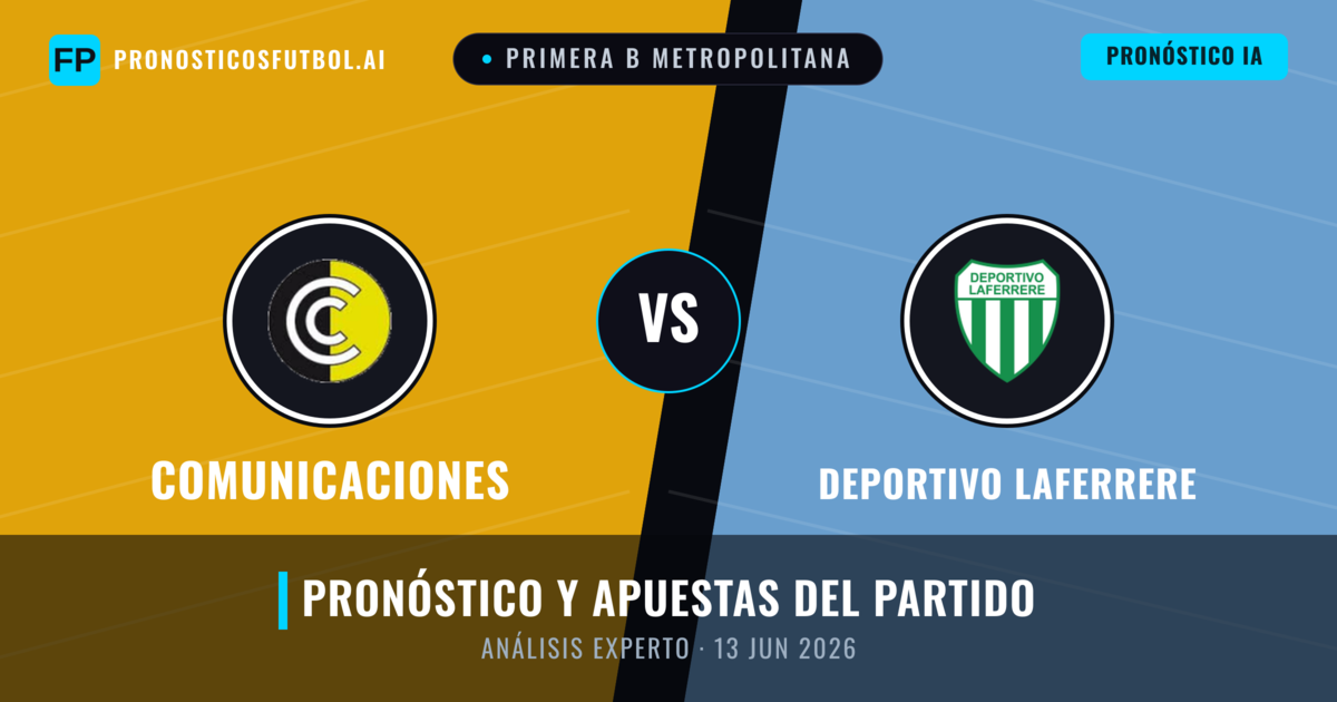 Comunicaciones vs Deportivo Laferrere — pronóstico y previa del partido