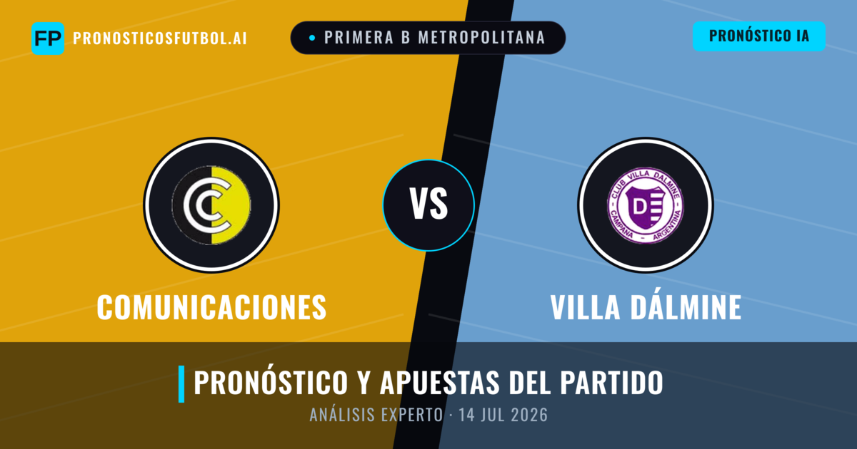 Comunicaciones vs Villa Dálmine — pronóstico y previa del partido
