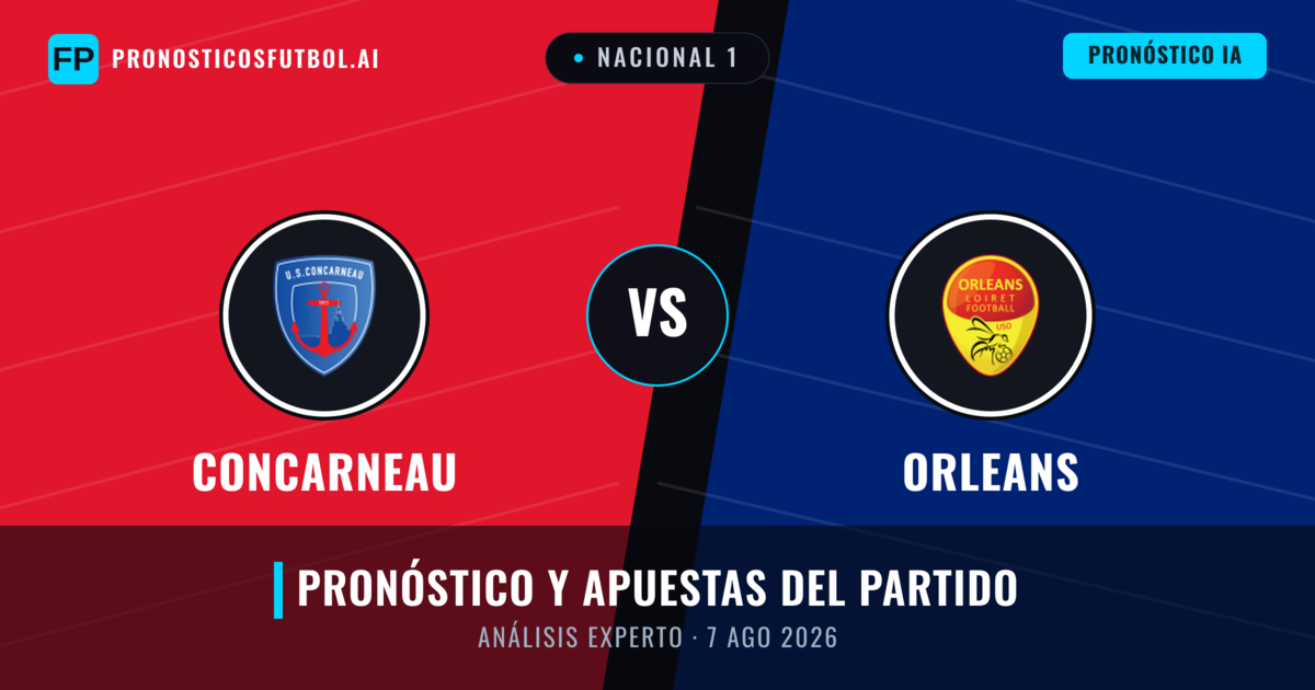 Concarneau vs Orleans — pronóstico y previa del partido