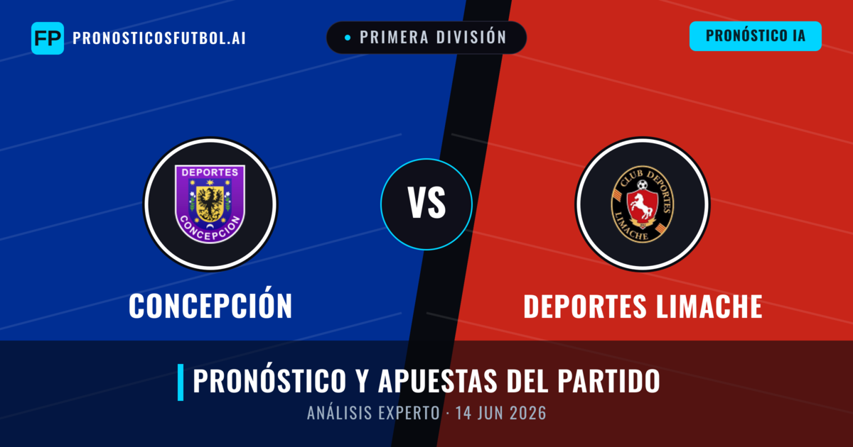 Concepción vs Deportes Limache — pronóstico y previa del partido