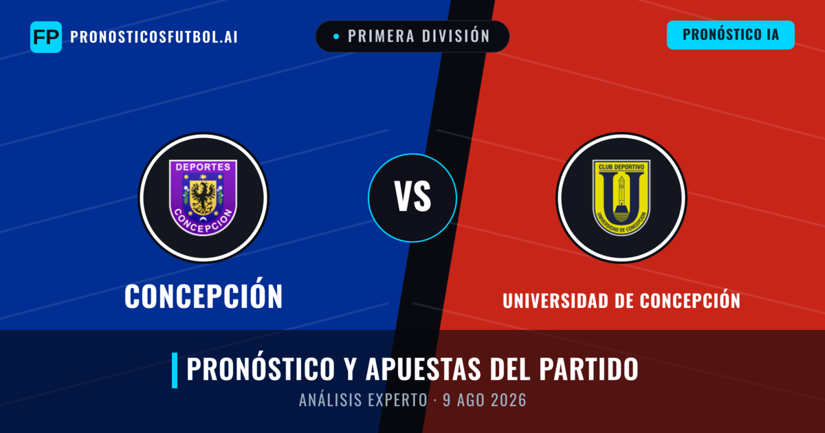 Concepción vs Universidad de Concepción — pronóstico y previa del partido