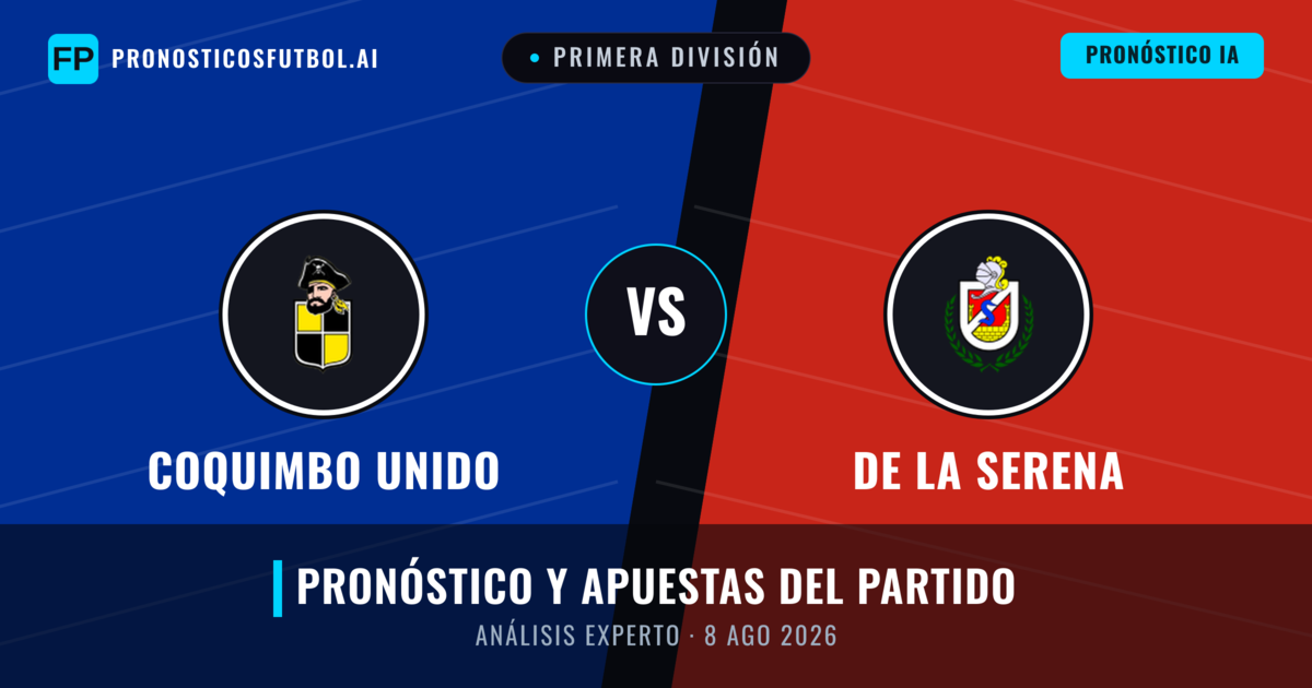 Coquimbo Unido vs De La Serena — pronóstico y previa del partido