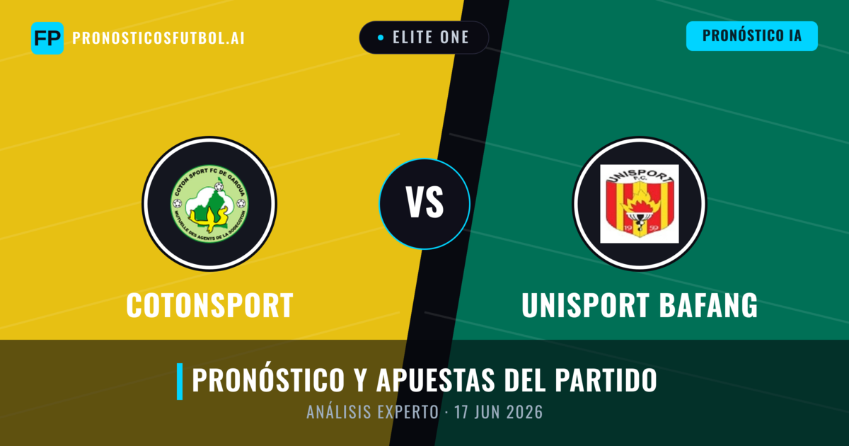 Cotonsport vs Unisport Bafang — pronóstico y previa del partido