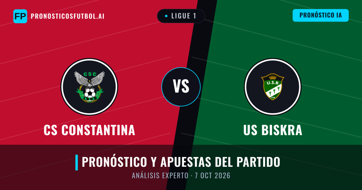 CS Constantina vs US Biskra — pronóstico y previa del partido
