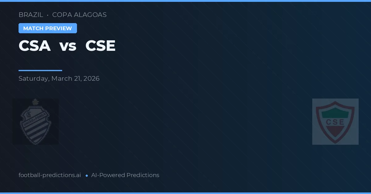 CSA vs CSE — pronóstico y previa del partido