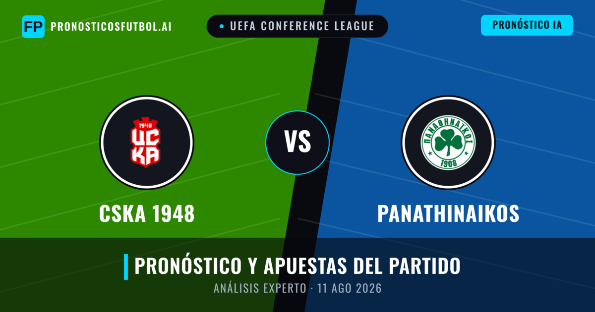 CSKA 1948 vs Panathinaikos — pronóstico y previa del partido