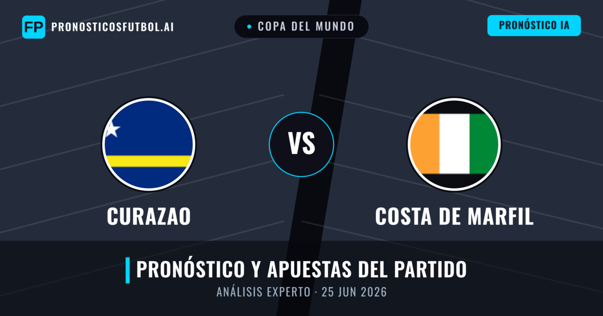 Curazao vs Costa de Marfil — pronóstico y previa del partido
