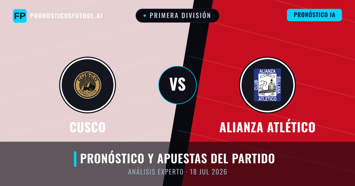 Cusco vs Alianza Atlético — pronóstico y previa del partido