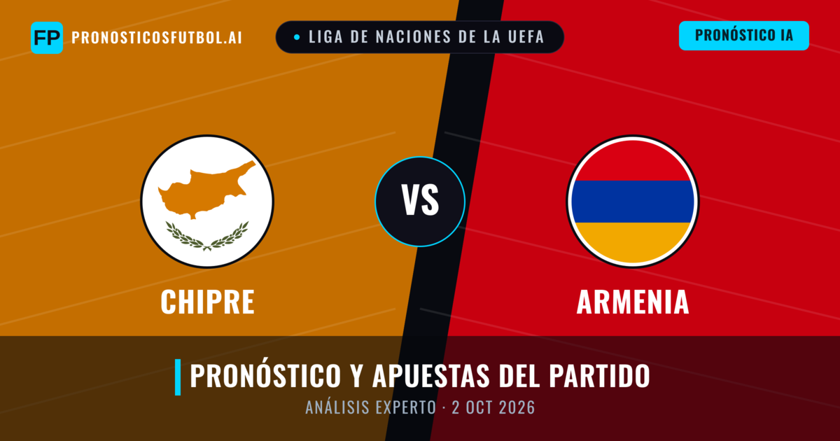 Chipre vs Armenia — pronóstico y previa del partido